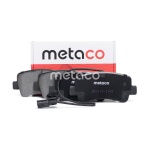 3010-141 METACO Колодки тормозные задние дисковые к-кт