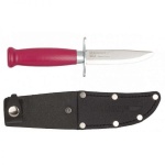 Нож Morakniv Scout 39 Safe Cerise, нержавеющая сталь, деревянная рукоять, цвет розовый  (morakniv)
