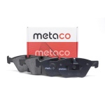 3000-160 METACO Колодки тормозные передние к-кт