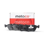 3000-222 METACO Колодки тормозные передние к-кт