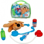 Маленький доктор. Скорая помощь для животных, чемоданчик с плюшевой собакой арт.PT-01242