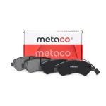 3000-229 METACO Колодки тормозные передние к-кт