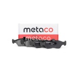 3010-055 METACO Колодки тормозные задние дисковые к-кт