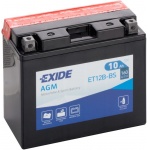 Мото аккумулятор EXIDE ET12B-BS 10Ah 160A