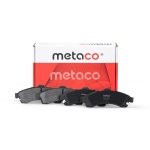 3000-209 METACO Колодки тормозные передние к-кт