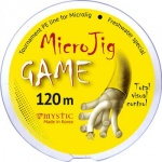 Шнур PE MYSTIC MicroJig GAME 120m (0,12/5,6)