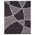 Ковер SILVER размер 0,80*1,50 дизайн d215 GRAY-PURPLE