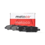 3000-119 METACO Колодки тормозные передние к-кт
