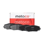 3000-028 METACO Колодки тормозные передние к-кт