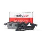 3000-227 METACO Колодки тормозные передние к-кт