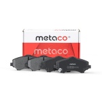 3000-200 METACO Колодки тормозные передние к-кт