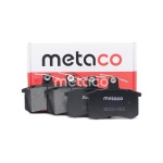 3010-053 METACO Колодки тормозные задние дисковые к-кт