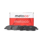 3000-301 METACO Колодки тормозные передние к-кт