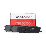 3000-114 METACO Колодки тормозные передние к-кт