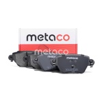 3010-105 METACO Колодки тормозные задние дисковые к-кт