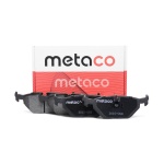 3010-068 METACO Колодки тормозные задние дисковые к-кт