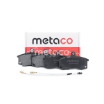 3000-437 METACO Колодки тормозные передние к-кт