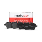 3000-293 METACO Колодки тормозные передние к-кт