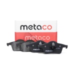 3010-086 METACO Колодки тормозные задние дисковые к-кт