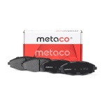 3000-011 METACO Колодки тормозные передние к-кт
