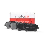 3000-111 METACO Колодки тормозные передние к-кт