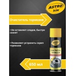 Очиститель деталей тормозов и сцепления антискрип Astrohim AC-4306 аэрозоль (650 мл)