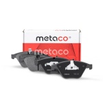 3000-127 METACO Колодки тормозные передние к-кт