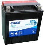 Мото аккумулятор EXIDE ETX16-BS 14Ah 215A