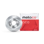 3100-004 METACO Диск тормозной передний не вентилируемый