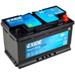 Аккумулятор EXIDE Start-Stop EK800 80Ah 800A  обратной полярности