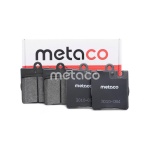 3010-084 METACO Колодки тормозные задние дисковые к-кт