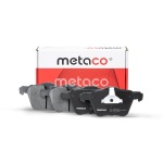 3000-142 METACO Колодки тормозные передние к-кт