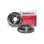 3050-215 METACO Диск тормозной передний вентилируемый