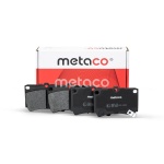3000-178 METACO Колодки тормозные передние к-кт
