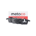 3010-085 METACO Колодки тормозные задние дисковые к-кт