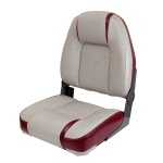 Кресло Premium High Back Boat Seat (GBG - Серый/Бургунди)