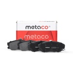 3000-051 METACO Колодки тормозные передние к-кт