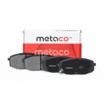 3000-023 METACO Колодки тормозные передние к-кт
