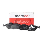 3000-031 METACO Колодки тормозные передние к-кт