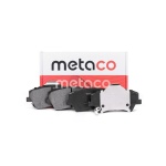 3000-430 METACO Колодки тормозные передние к-кт