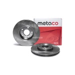 3050-178 METACO Диск тормозной передний вентилируемый