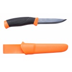 Нож Mora Companion FS нержавеющая сталь, лезвие с зазубринами 104мм/2,5мм