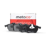 3000-242 METACO Колодки тормозные передние к-кт
