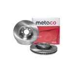 3050-202 METACO Диск тормозной передний вентилируемый