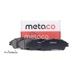 3000-413 METACO Колодки тормозные передние к-кт