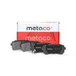 3010-007 METACO Колодки тормозные задние дисковые к-кт