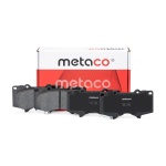 3000-021 METACO Колодки тормозные передние к-кт