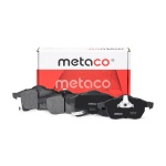3000-016 METACO Колодки тормозные передние к-кт