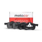 3000-112 METACO Колодки тормозные передние к-кт