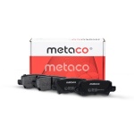 3010-023 METACO Колодки тормозные задние дисковые к-кт